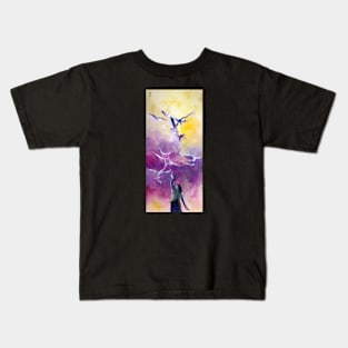 The Seagull Woman Kids T-Shirt